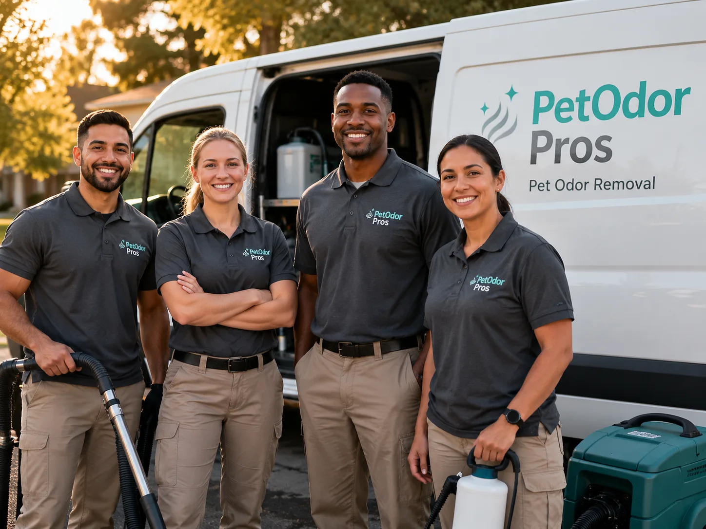 Pet Odor Removal team serving Ferndale, CA